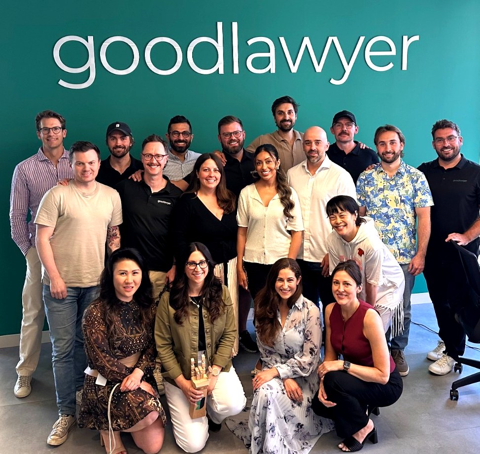 The Goodlawyer team at the Calgary office